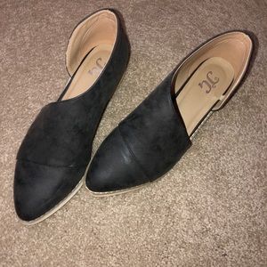 Grey Wenda cut out bootie